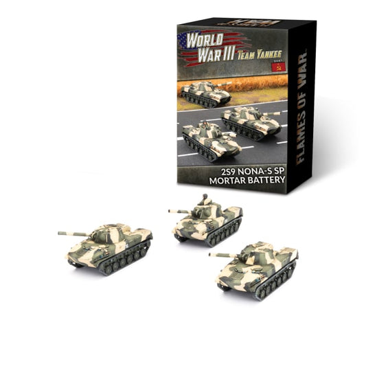 TSBX33: 2S9 Nona-S SP Mortar Battery