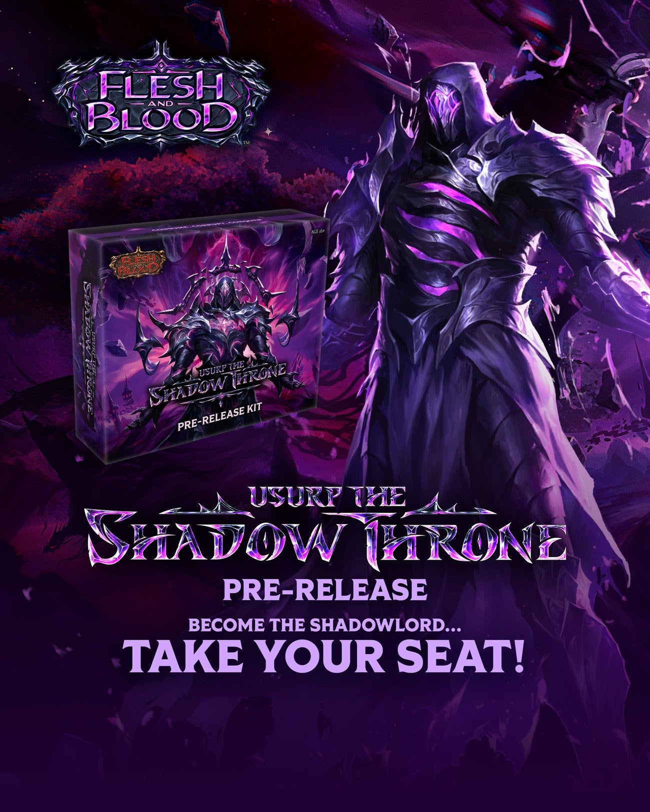 20.09.26 Flesh and Blood: Usurp the Shadow Throne Pre-release