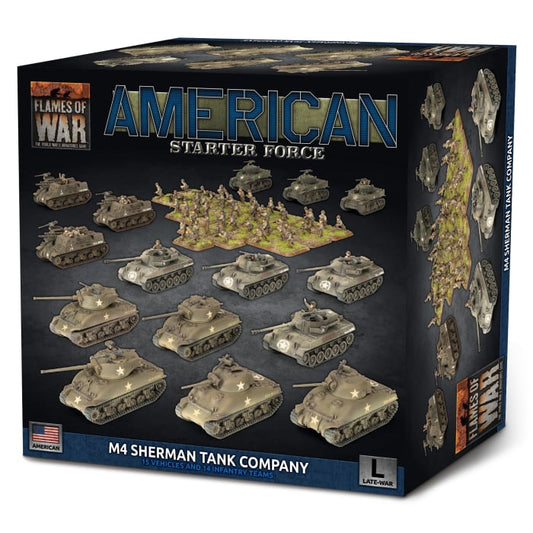 USAB17: American LW Sherman Tank Company Starter Force