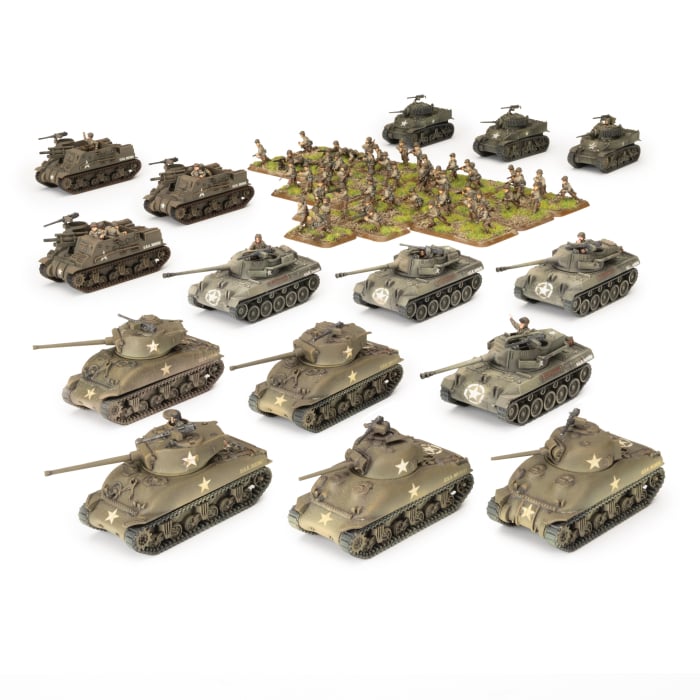 USAB17: American LW Sherman Tank Company Starter Force