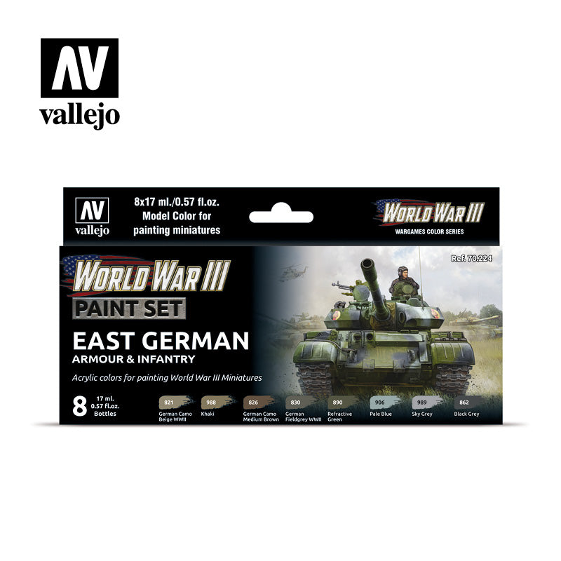 WWIII East German Armour & Infantry Set