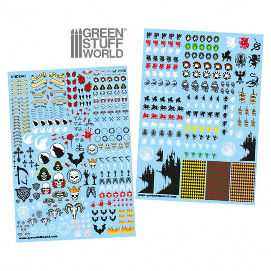 Waterslide Decals: Undead Decals