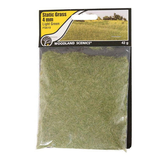 Static Grass 4mm Light Green