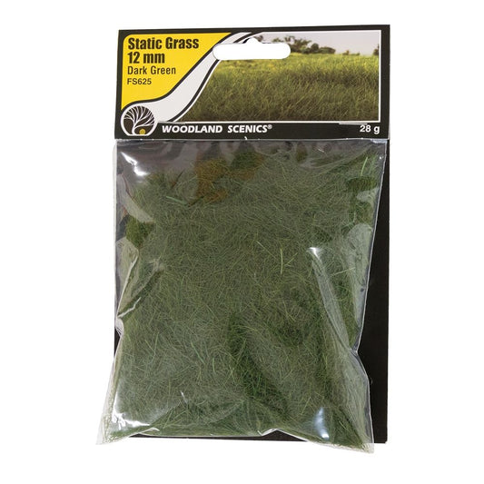 Static Grass 12mm Dark Green