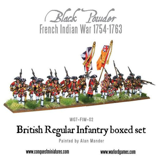 French Indian War: British Regular Infantry