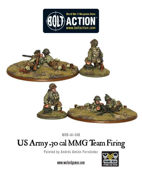 US Army 30 Cal MMG Team