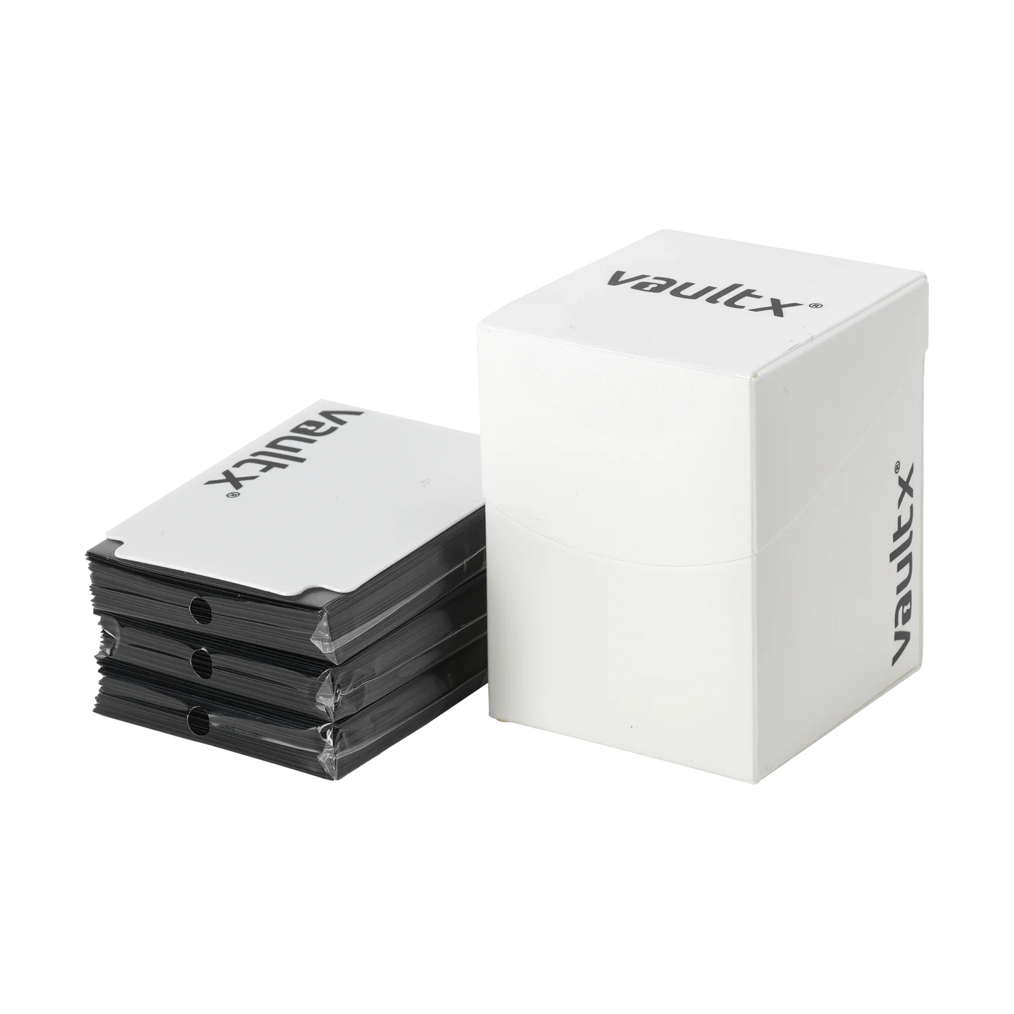 Large Deck Box 100+ White with 150 Sleeves