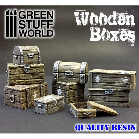 Resin Wooden Boxes