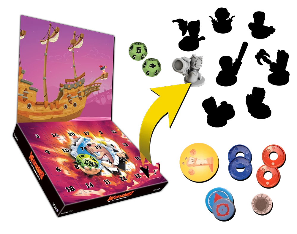 WormsTM: The Board Game Advent Calendar