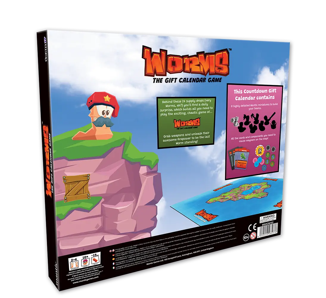 WormsTM: The Board Game Advent Calendar