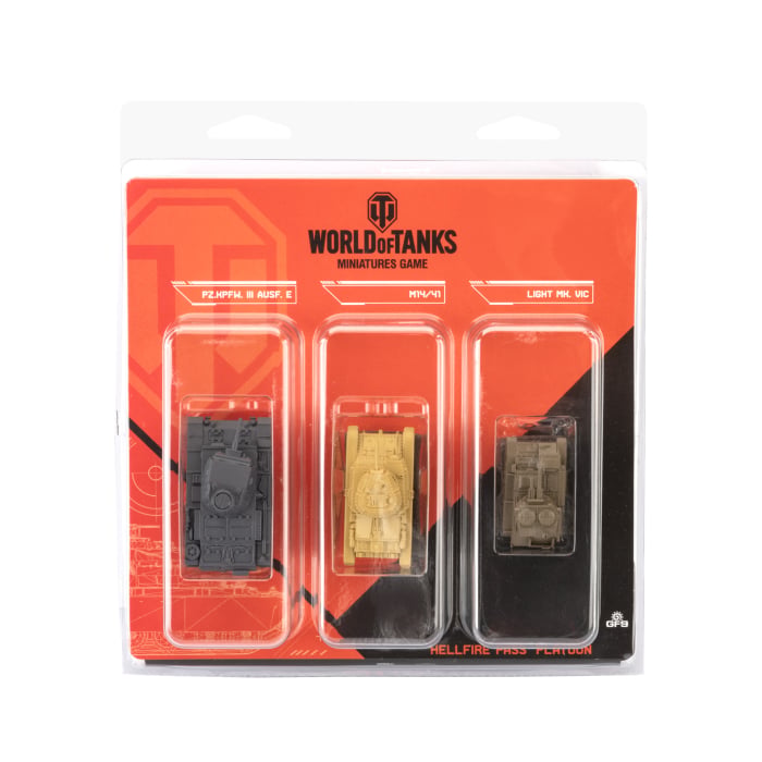 Hellfire Pass Tank Platoon (Panzer III E, Light  Mk VI, M14/41)