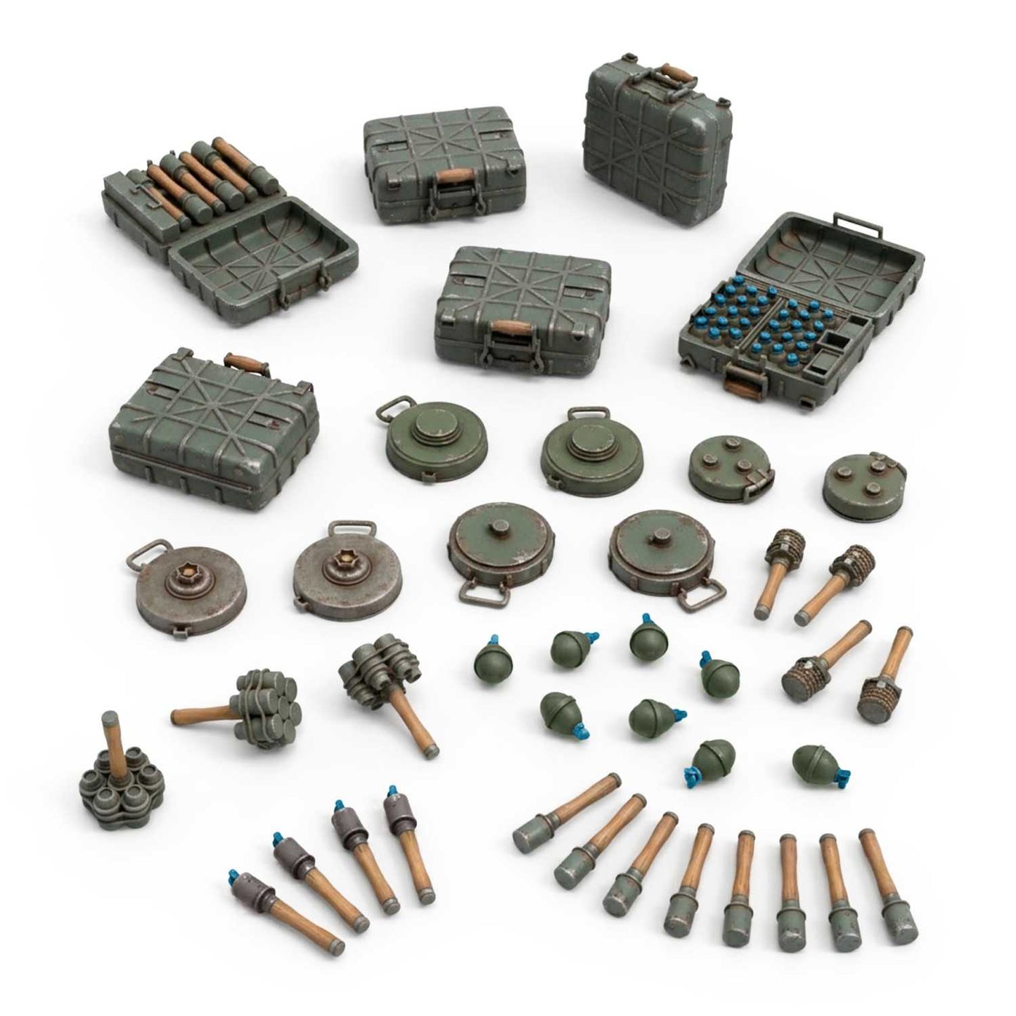 3D Printed: WWII German Grenades 1:35
