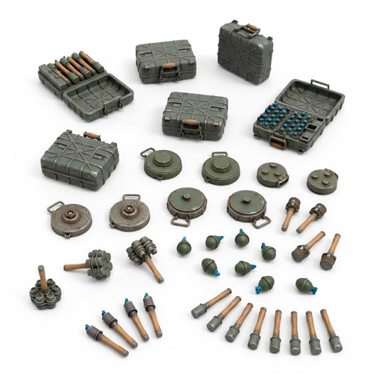 3D Printed: WWII German Grenades 1:35