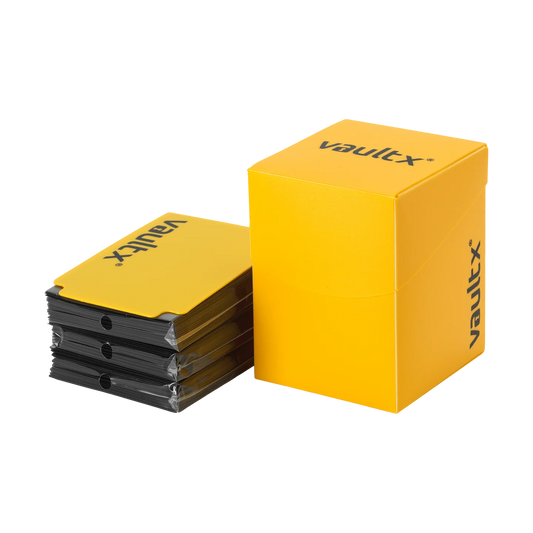 Large Deck Box 100+ Yellow with 150 Sleeves